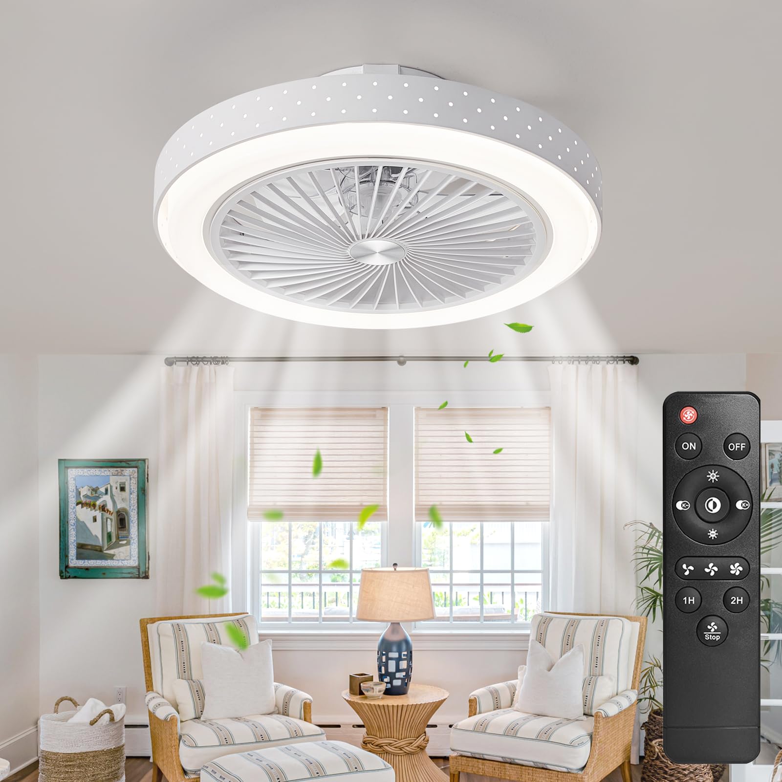 install ceiling fan with light