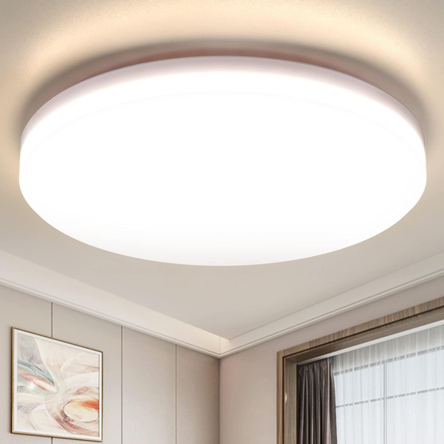 how to remove flush mount ceiling light