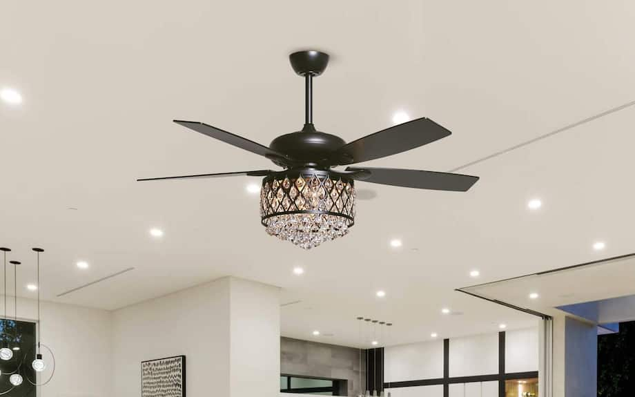 Adding Light to a Ceiling Fan for Extra Radiance