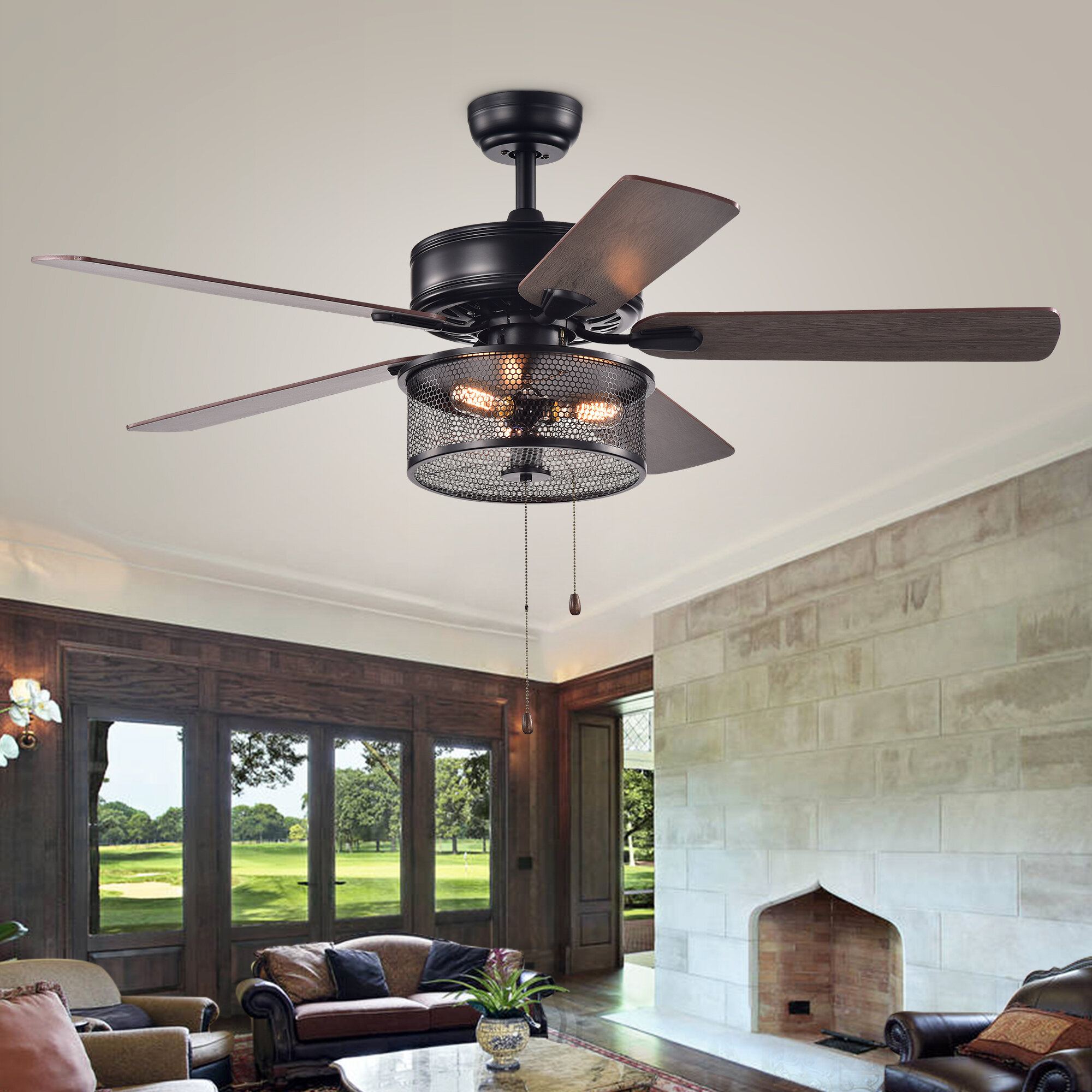 adding light to ceiling fan