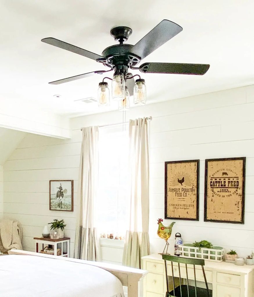 Switching a Ceiling Fan to a Stylish Light Fixture