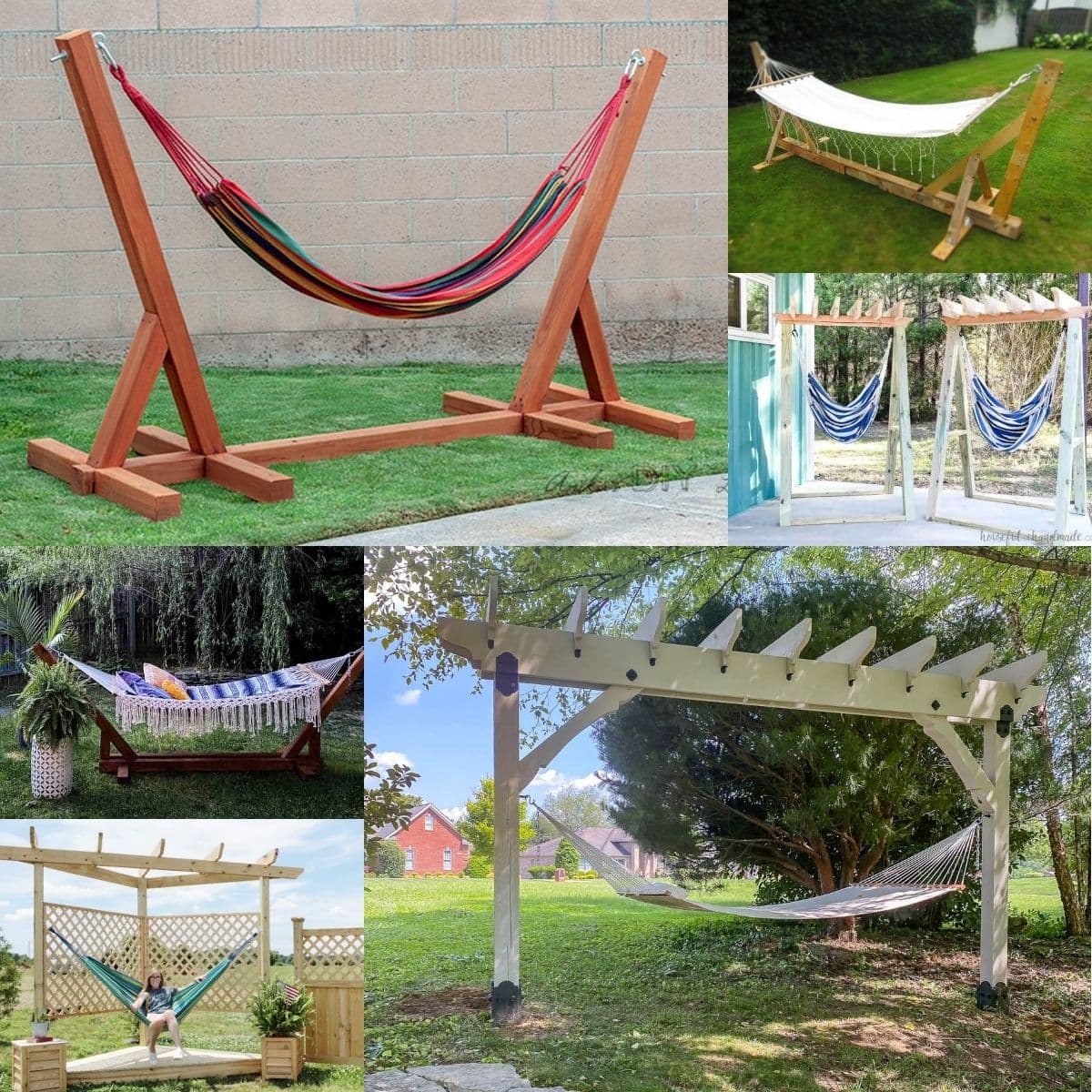 diy hammock chair stand