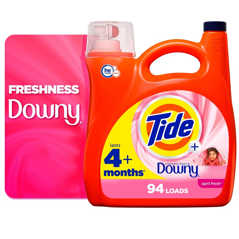 how to clean up spilled laundry detergent