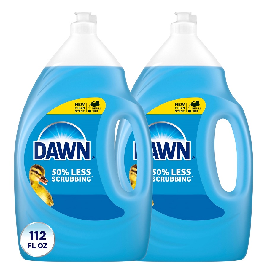 dish soap as laundry detergent