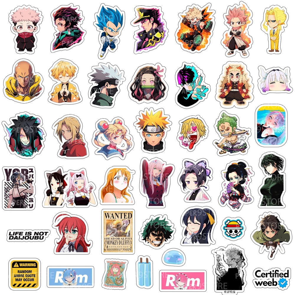 anime stickers