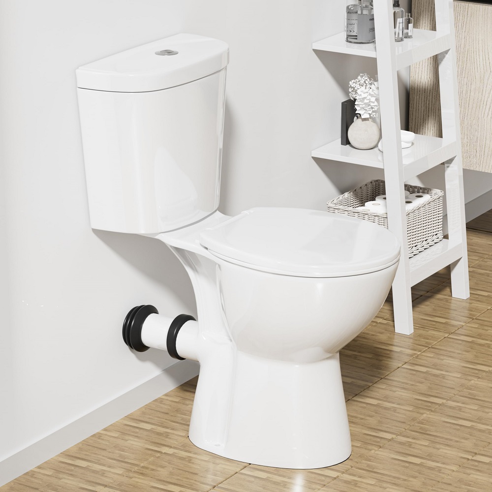 back outlet toilet