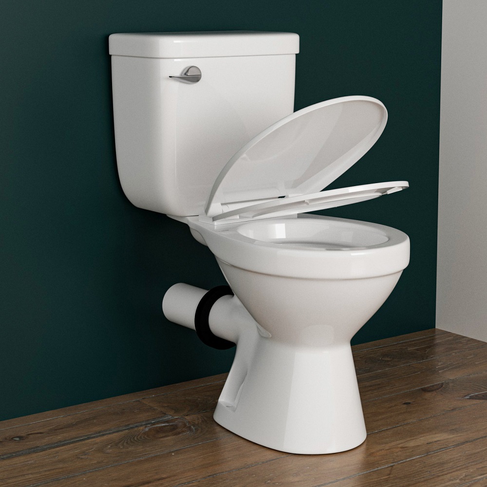 back outlet toilet