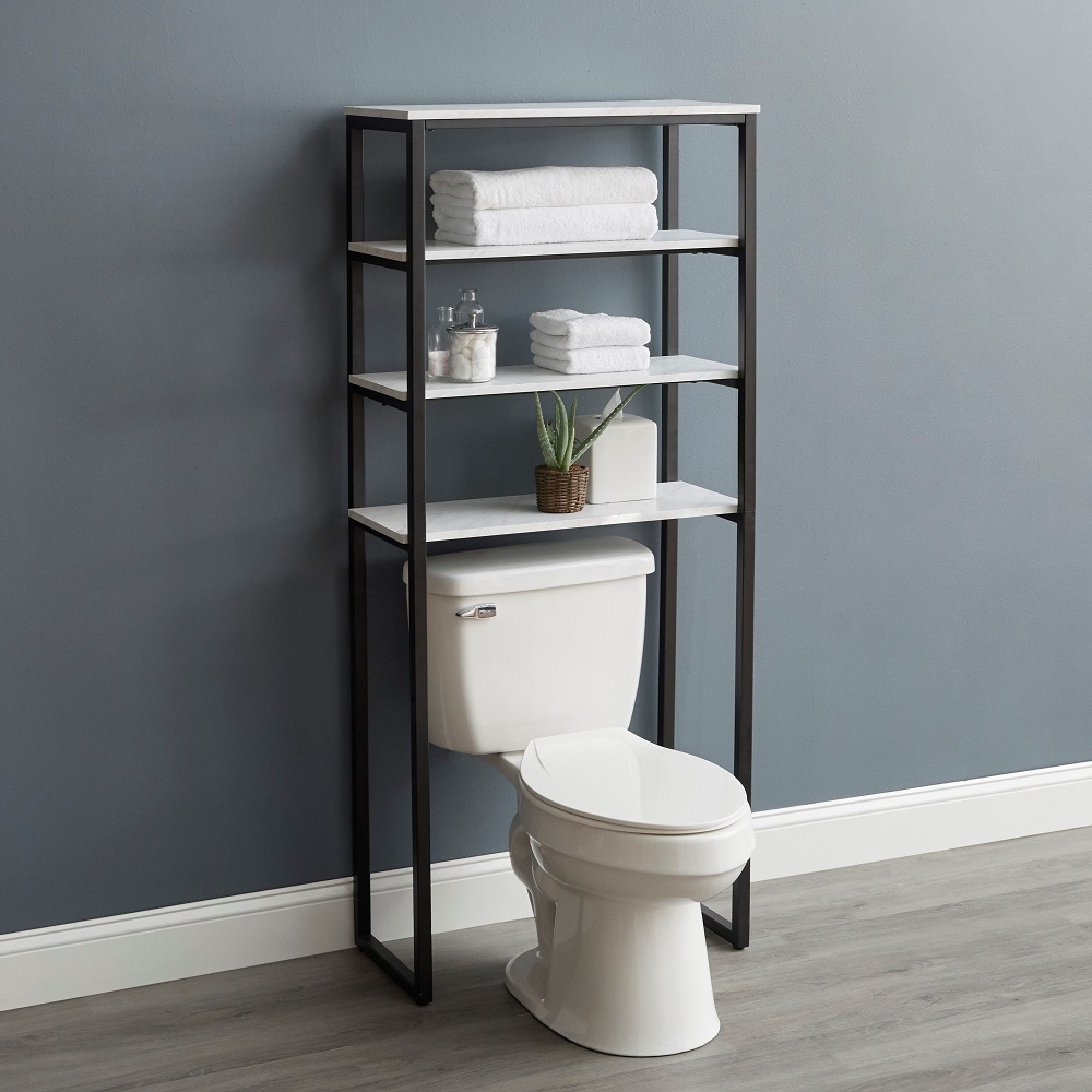 bathroom shelf over toilet