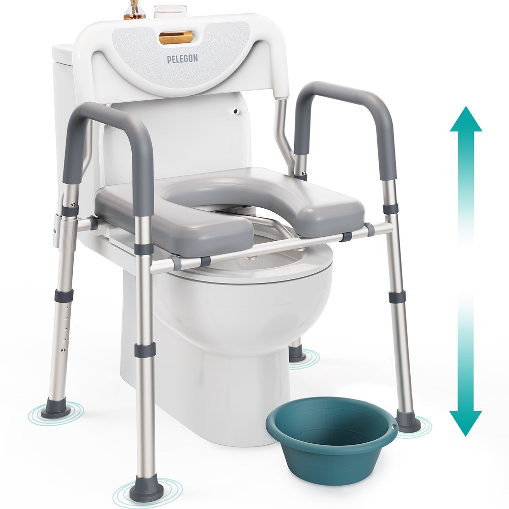 raised toilet seat for elderly