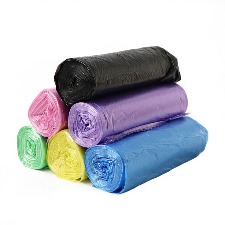 plastic garbage bags