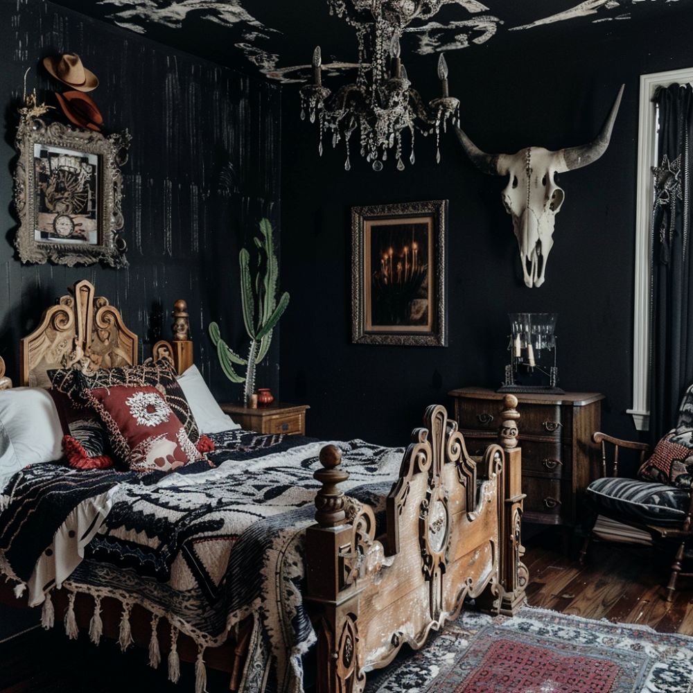 western gothic decor ideas