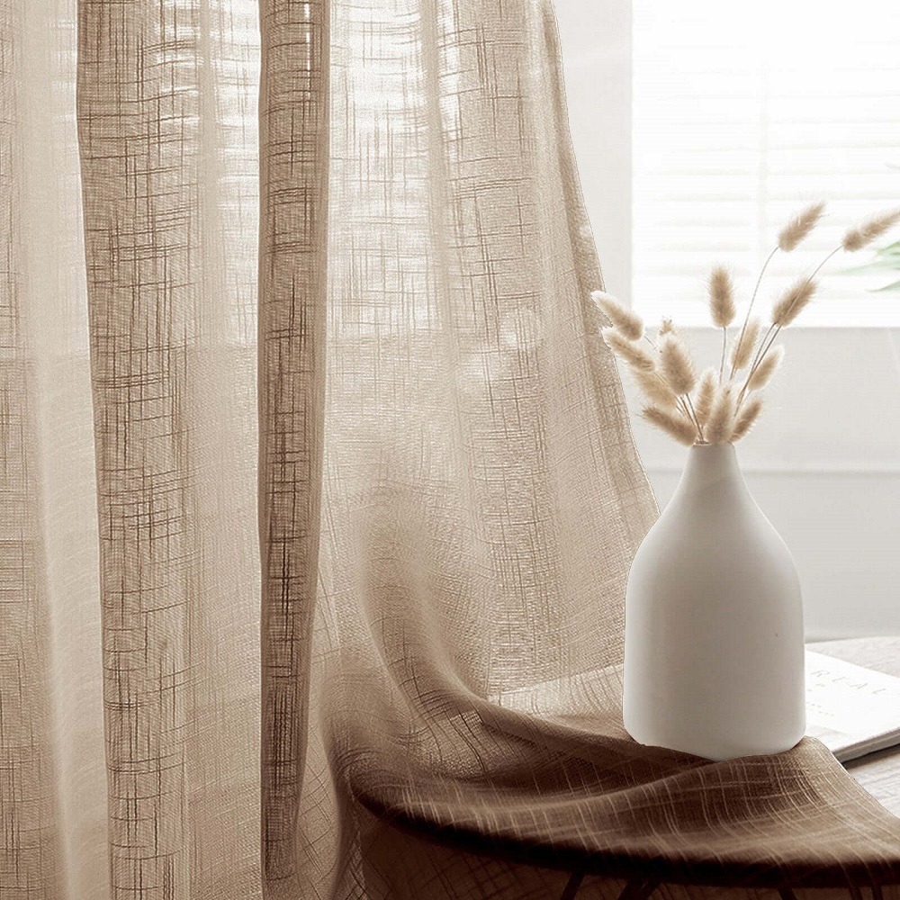 linen curtains