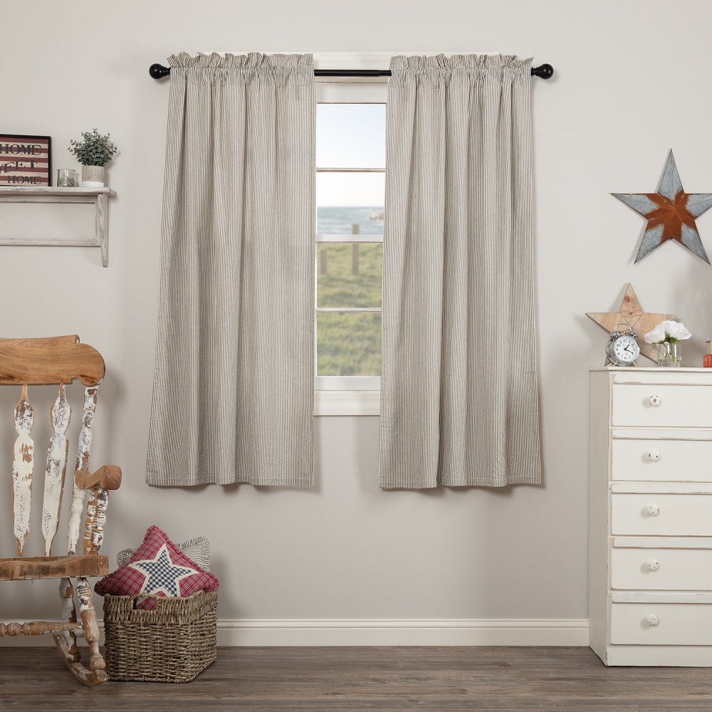 short curtains