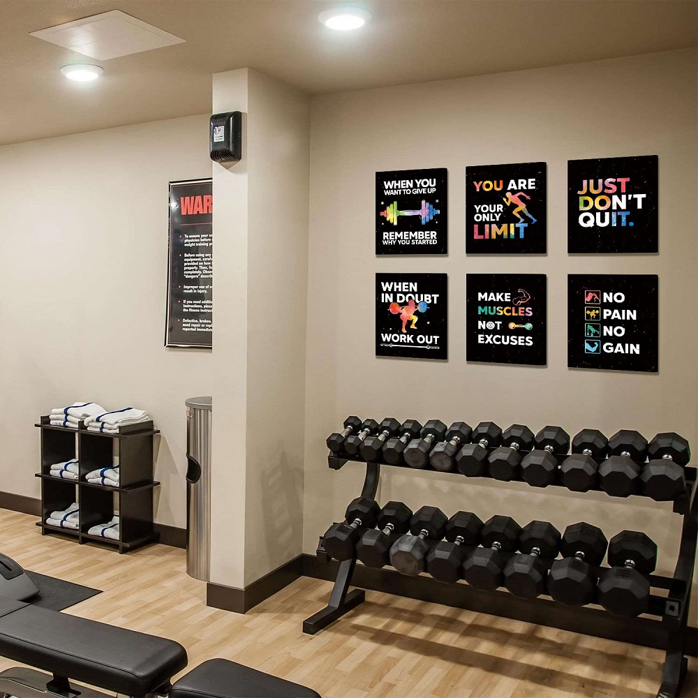 home gym decor