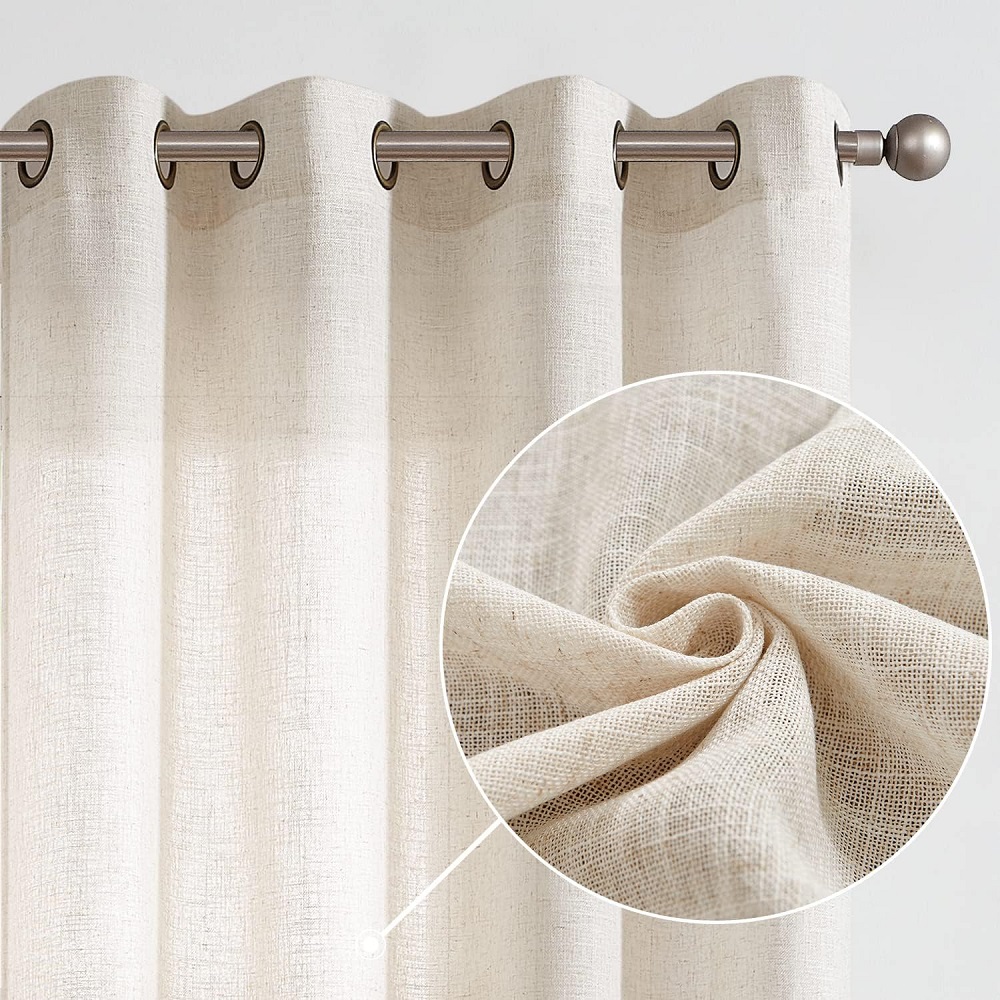 linen curtains