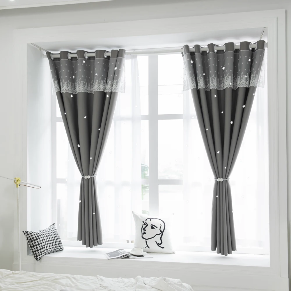 short curtains