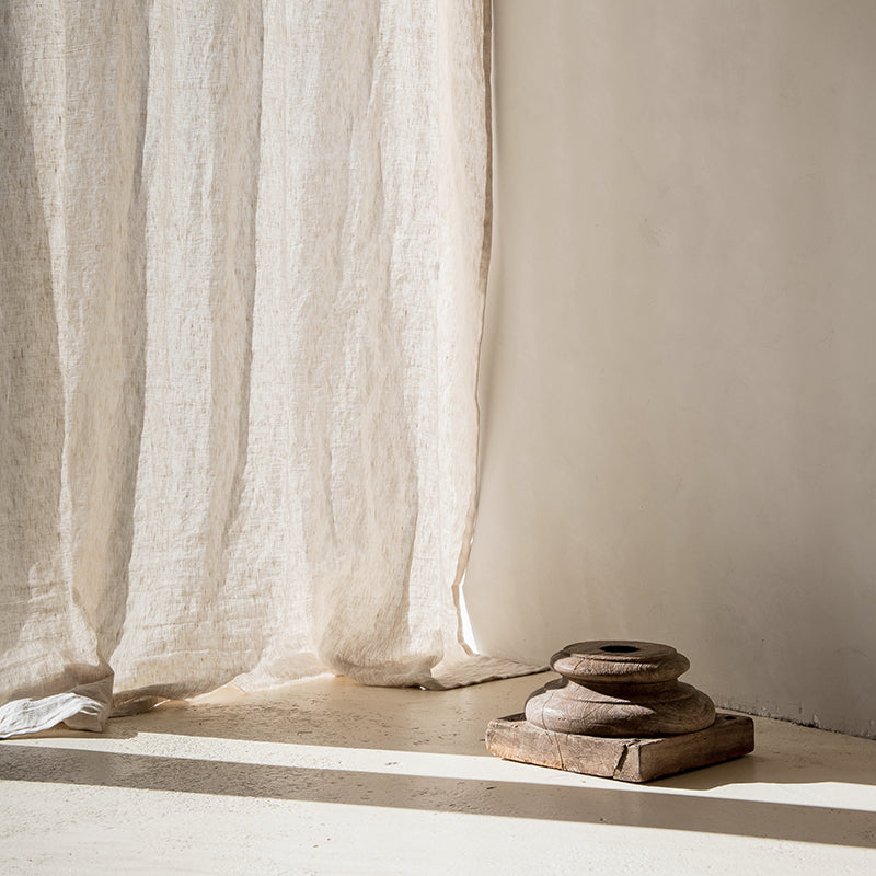 linen curtains