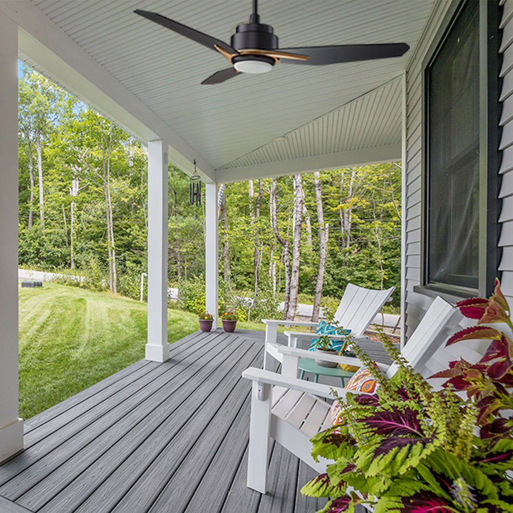 outdoor ceiling fan with light