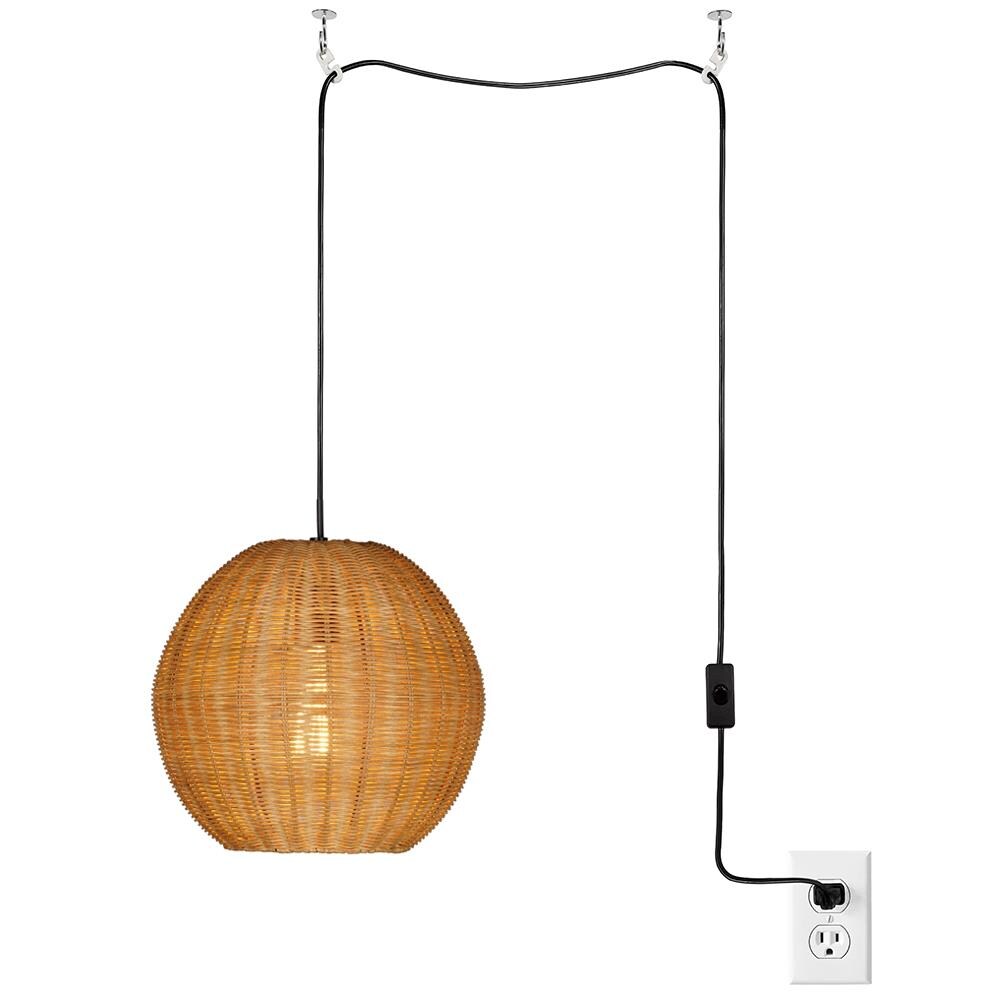 plug-in ceiling light