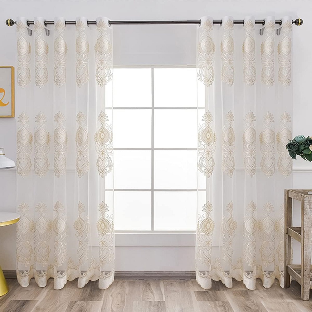 lace curtains