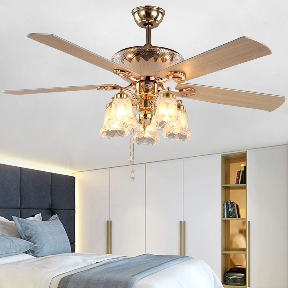 modern ceiling fan with light