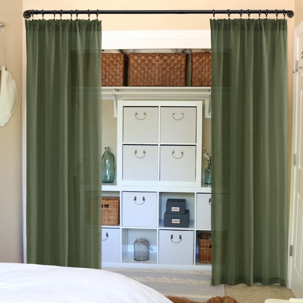 closet curtains