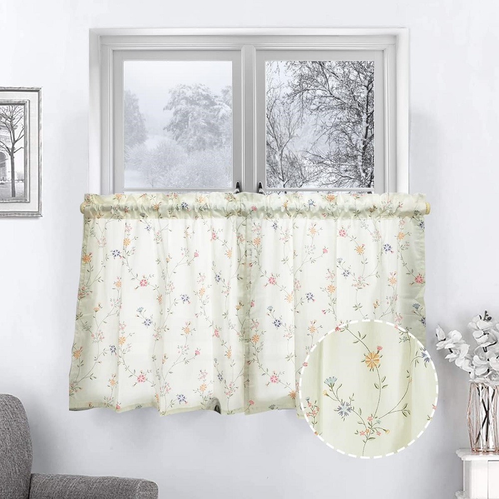 kitchen window curtains