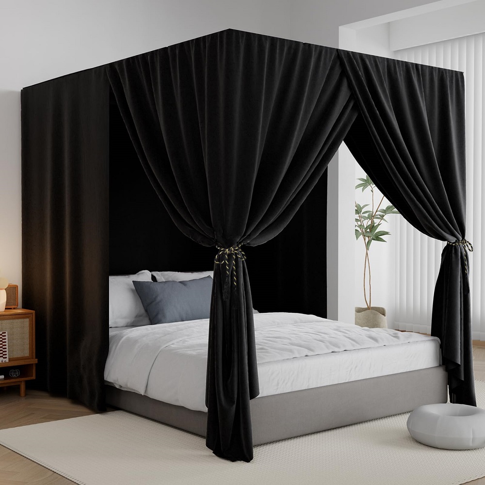 canopy bed curtains