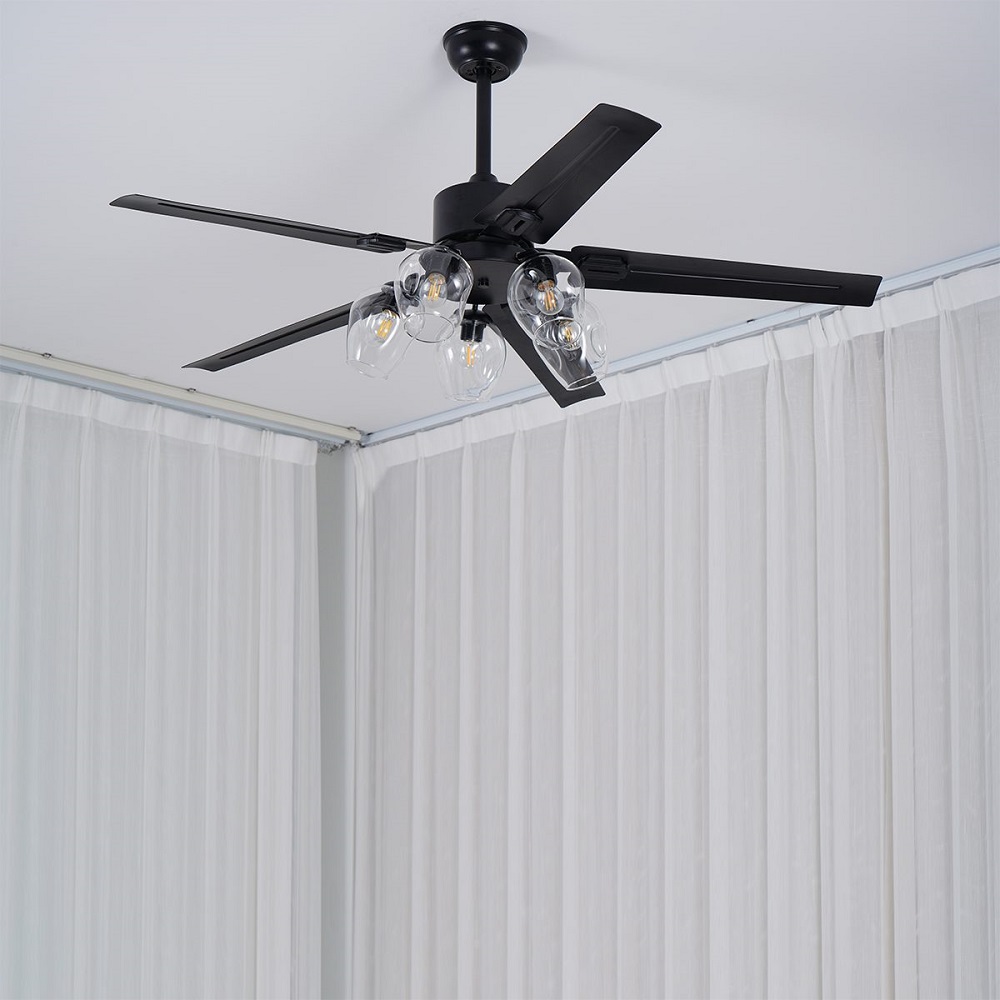 modern ceiling fan with light