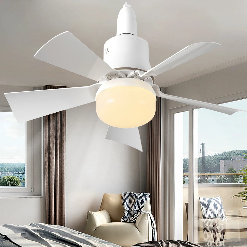 small ceiling fan with light
