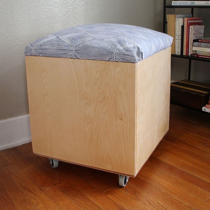 diy ottoman with storage