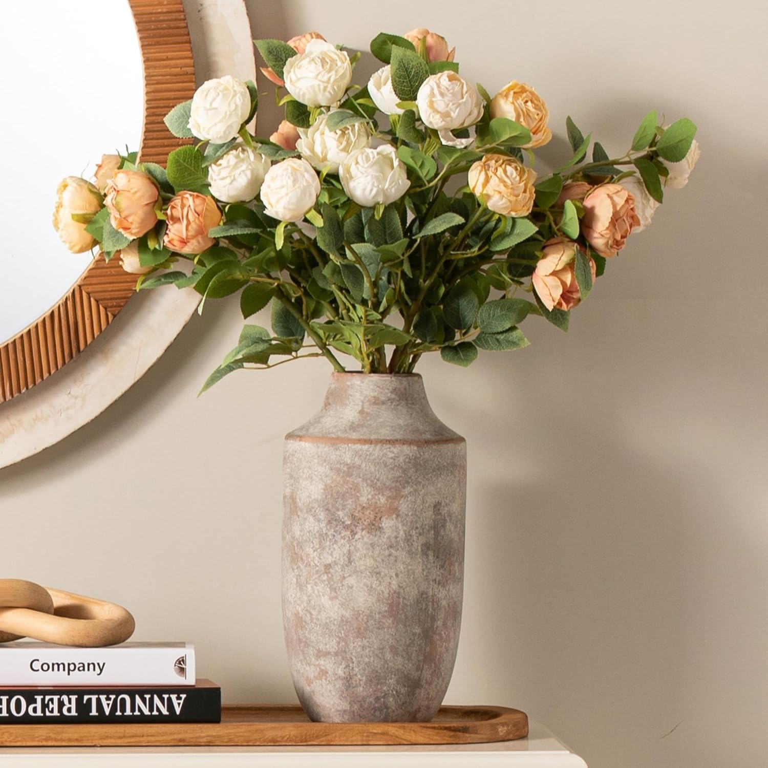 terracotta vase